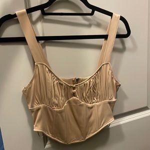 Zara corset top